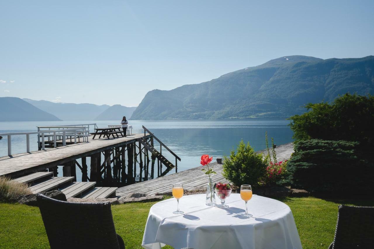 Leikanger Fjordhotel - Unike Hoteller Luaran gambar
